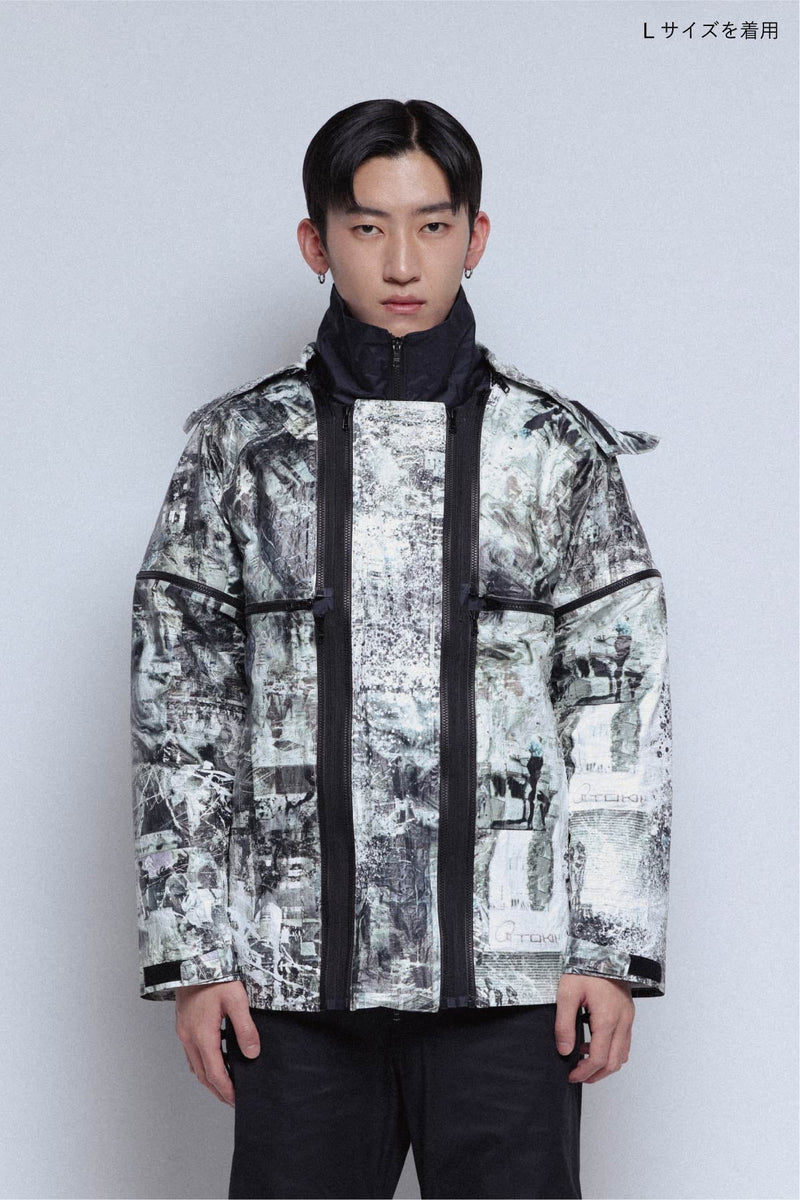 Shell jacket + Tokyo-camo parts Set – SOUBI BY TAKASHI TESHIMA